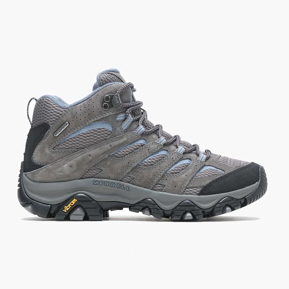 Merrell Moab 3 Mid Waterproof Women's Size 10 Hiking Boot Granite/Grey Shoes NEW